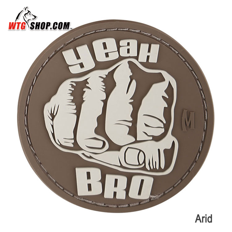 美马 马盖先 兄弟铁拳 yeah 立体pvc士气章魔术贴臂章胶章徽章