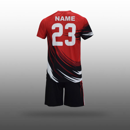 Boys Red Volleyball  Uniforms-4