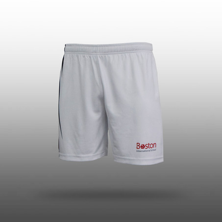 Boys White Volleyball Shorts-2