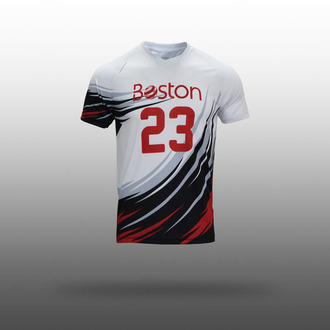 Boys White Volleyball Top