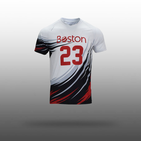 Boys White Volleyball Top