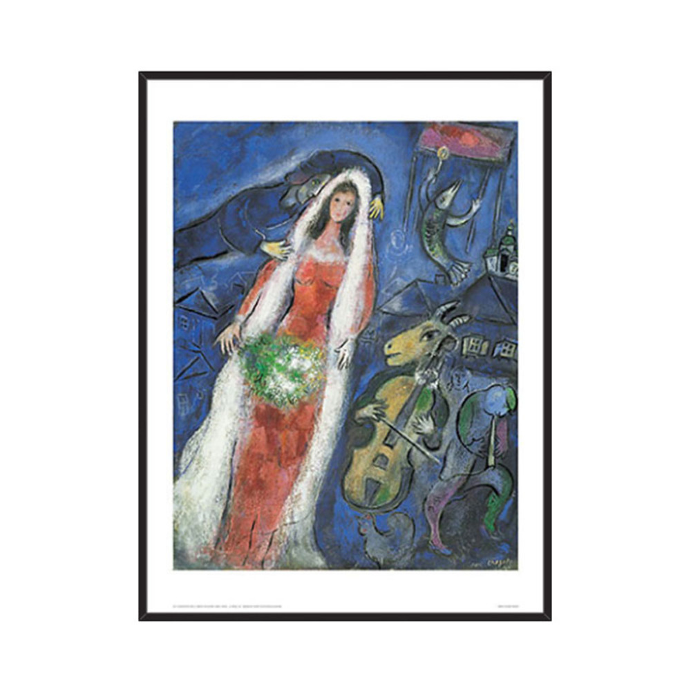 马克·夏加尔 | la mariee 新娘