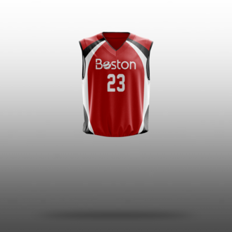 Boston Boys Red Basketball Top