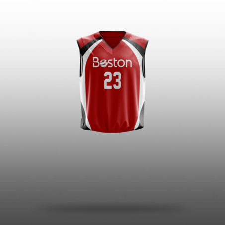 Boston Boys Red Basketball Top