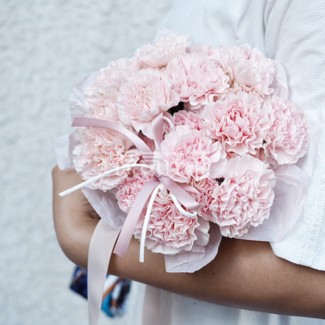 祝愿——康乃馨抱抱桶