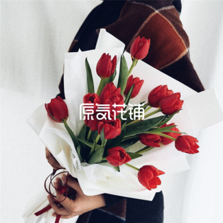 心动--多色郁金香花束