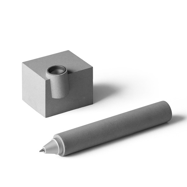 Merge 水泥座笔（灰色水泥）-4
