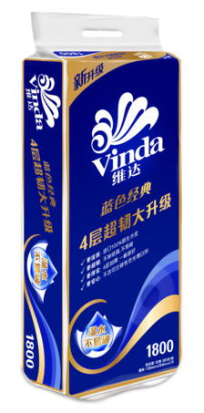 维达蓝色经典V4028 (180G)(6提/包)
