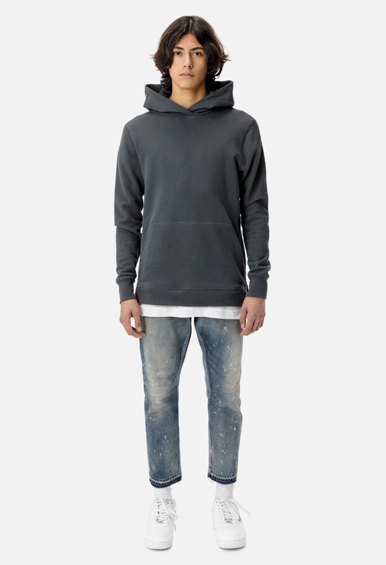 Penguin 拼色T恤 | 灰