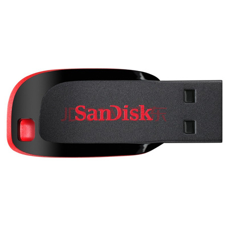 闪迪（SanDisk）8GB USB2.0 U盘 CZ50酷刃 黑红色-2