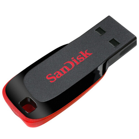闪迪（SanDisk）8GB USB2.0 U盘 CZ50酷刃 黑红色-3