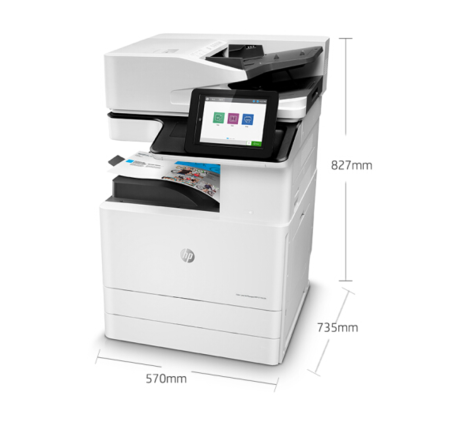 惠普（HP）MFP E77822z 彩色A3数码复合机（打印、复印、扫描）-3