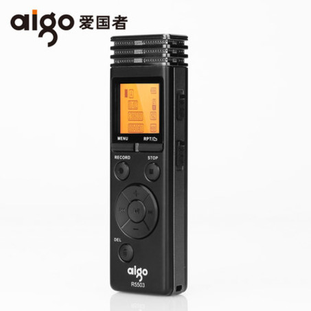 爱国者（aigo）远距离录音笔 R5503  8GB 黑色