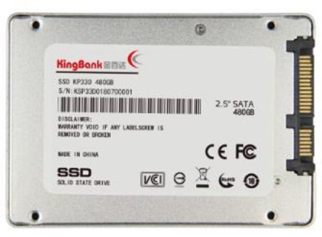 金百达（KINGBANK） 480GB SSD固态硬盘 SATA 3.0接口 KP330-2