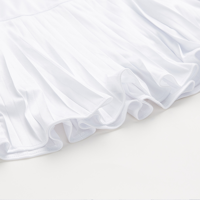 针织短裙 SK-S2752 白色-5