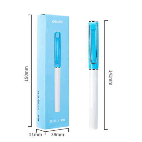 得力S161EF钢笔(蓝)-4