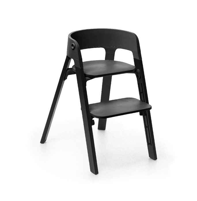 北欧伊姆斯扶手椅塑料椅-4