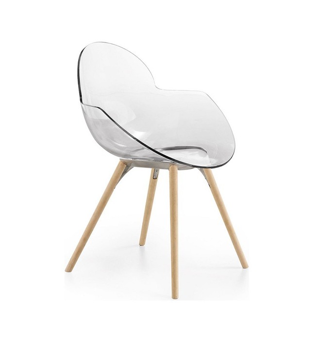 铁艺不锈钢时尚透明水晶椅