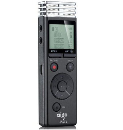 爱国者（aigo）远距离录音笔 R5503  8GB 黑色-6