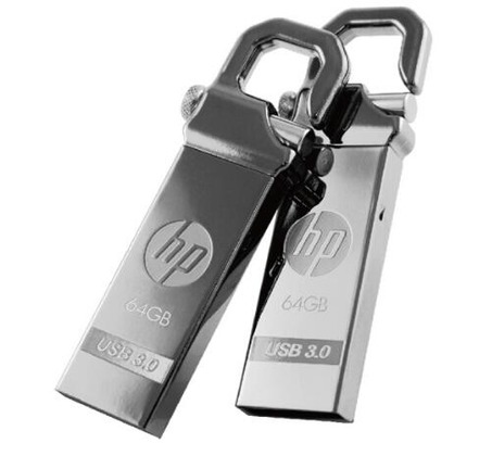 惠普（HP）64GB USB2.0 U盘 V250W 金属黑
