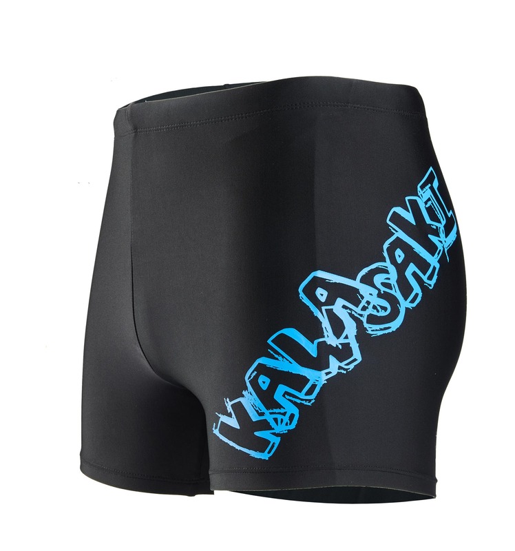 平角泳裤 SW-S1021 黑色/蓝色