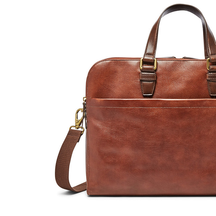 牛皮大容量商务手提包-3