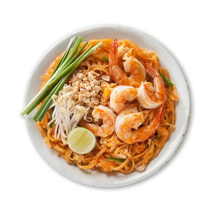 鲜虾拌面条早餐速食袋装懒人食品