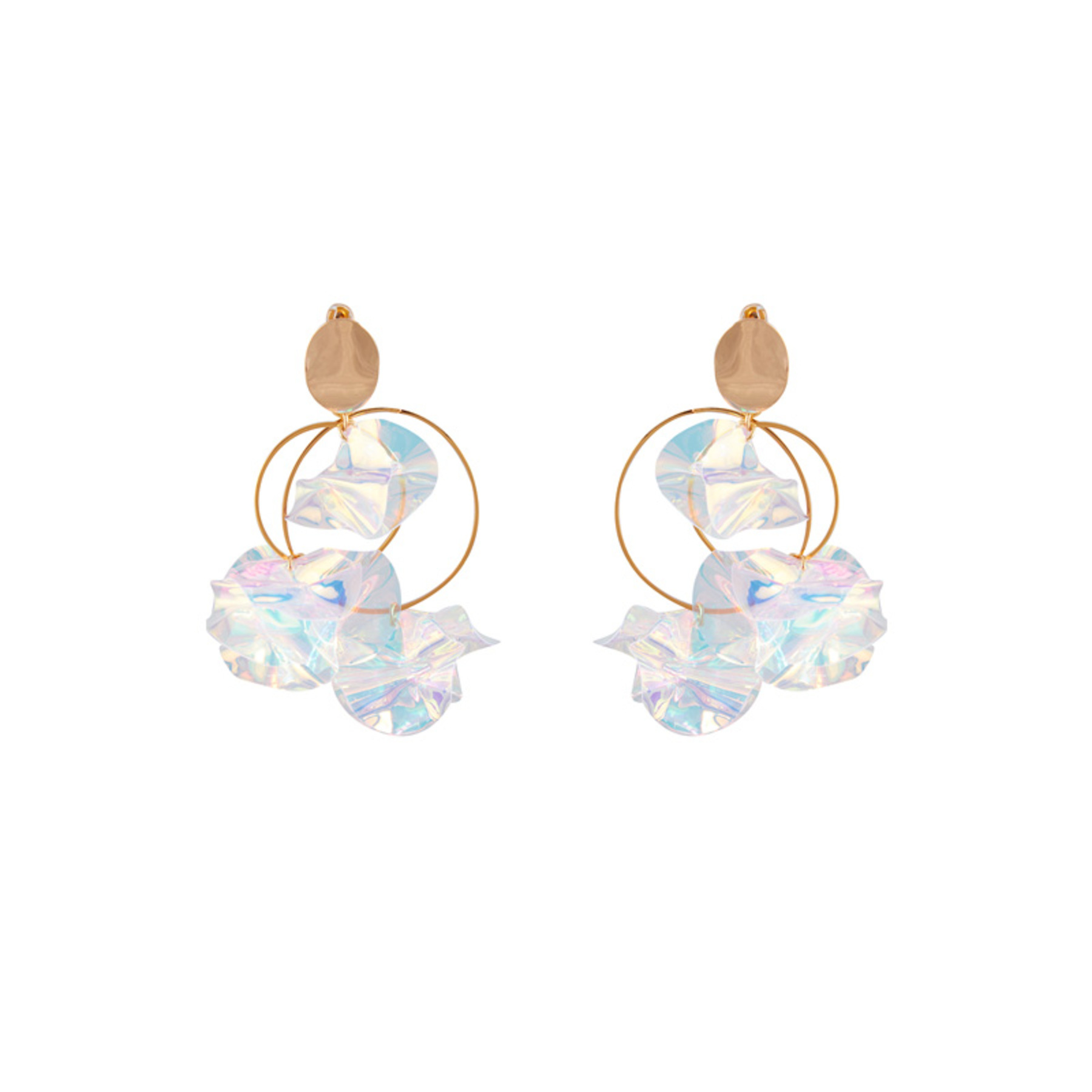 珍珠造型系列 几何造型耳环