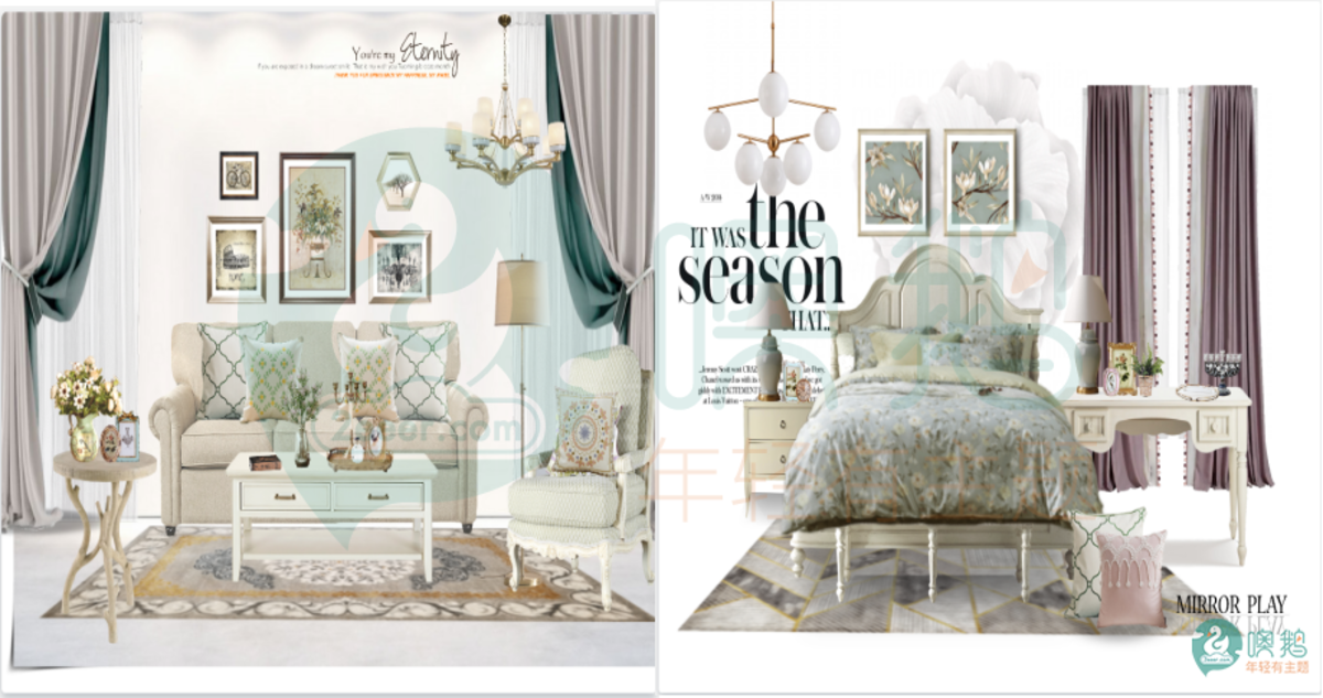 田园    美式主题