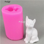 25Usd cat Ngryise 3D cake soap Die Mold