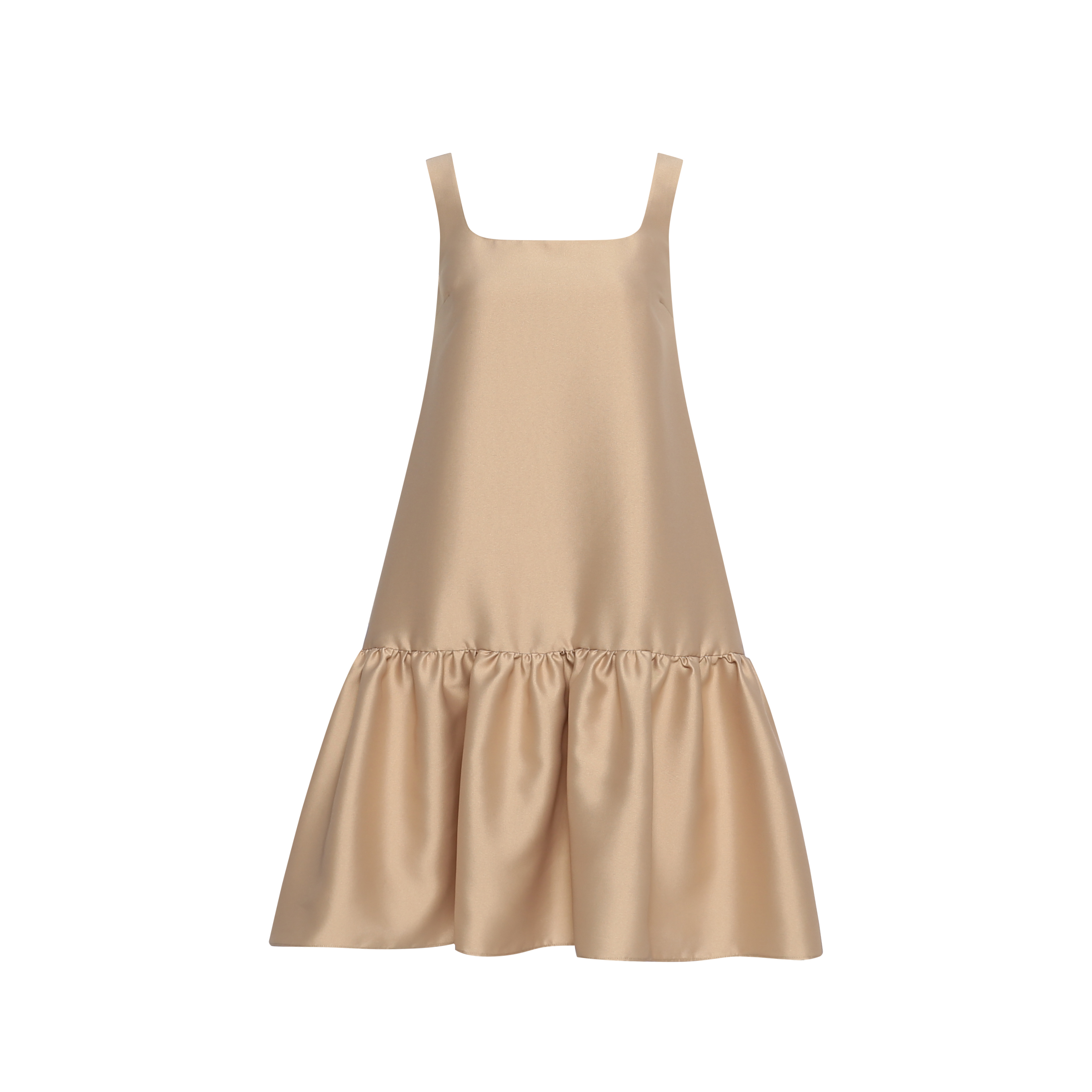 荷叶摆a型背心裙-6