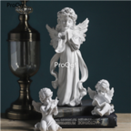39usd Ngryise style 3 Love angel home decoration statue craft