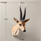 69usd Ngryise Style 1 Animal Head Buddha Goddess Restaurant Tea Shop Bar Decoration Statue Craft