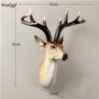 69usd Ngryise Style 2 Animal Head Buddha Goddess Restaurant Tea Shop Bar Decoration Statue Craft