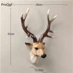 69usd Ngryise Style 3 Animal Head Buddha Goddess Restaurant Tea Shop Bar Decoration Statue Craft