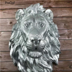 69usd Ngryise Style 56 Animal Head Buddha Goddess Restaurant Tea Shop Bar Decoration Statue Craft