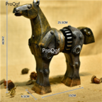 69usd Ngryise Style 66 Animal Head Buddha Goddess Restaurant Tea Shop Bar Decoration Statue Craft