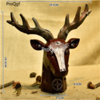 69usd Ngryise Style 69 Animal Head Buddha Goddess Restaurant Tea Shop Bar Decoration Statue Craft