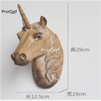 69usd Ngryise Style 72 Animal Head Buddha Goddess Restaurant Tea Shop Bar Decoration Statue Craft