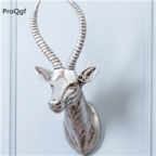 69usd Ngryise Style 77 Animal Head Buddha Goddess Restaurant Tea Shop Bar Decoration Statue Craft