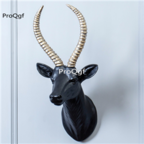 69usd Ngryise Style 78 Animal Head Buddha Goddess Restaurant Tea Shop Bar Decoration Statue Craft