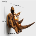 69usd Ngryise Style 112 Animal Head Buddha Goddess Restaurant Tea Shop Bar Decoration Statue Craft