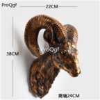 69usd Ngryise Style 113 Animal Head Buddha Goddess Restaurant Tea Shop Bar Decoration Statue Craft
