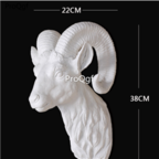 69usd Ngryise Style 116 Animal Head Buddha Goddess Restaurant Tea Shop Bar Decoration Statue Craft