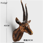 69usd Ngryise Style 120 Animal Head Buddha Goddess Restaurant Tea Shop Bar Decoration Statue Craft