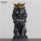 39Usd Ngryise style 5 Lion King of the animal world statue