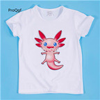 18usd Ngryise 1pcs Axolotl summer spring T shirt for height 100cm