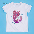 18usd Ngryise 1pcs Axolotl summer spring T shirt for height 110cm