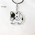 15usd Ngryise 1pcs a set style 6 cute dog keychain