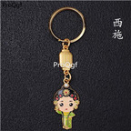 15usd Ngryise 1Pcs A Set style 6 Romance of the Three Kingdoms people keychain